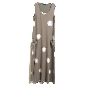Gordon Smith Dress Relaxed Linen Summer Pockets